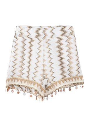 Short in misto cotone bianco PHO FIRENZE | 5423006MIAMI